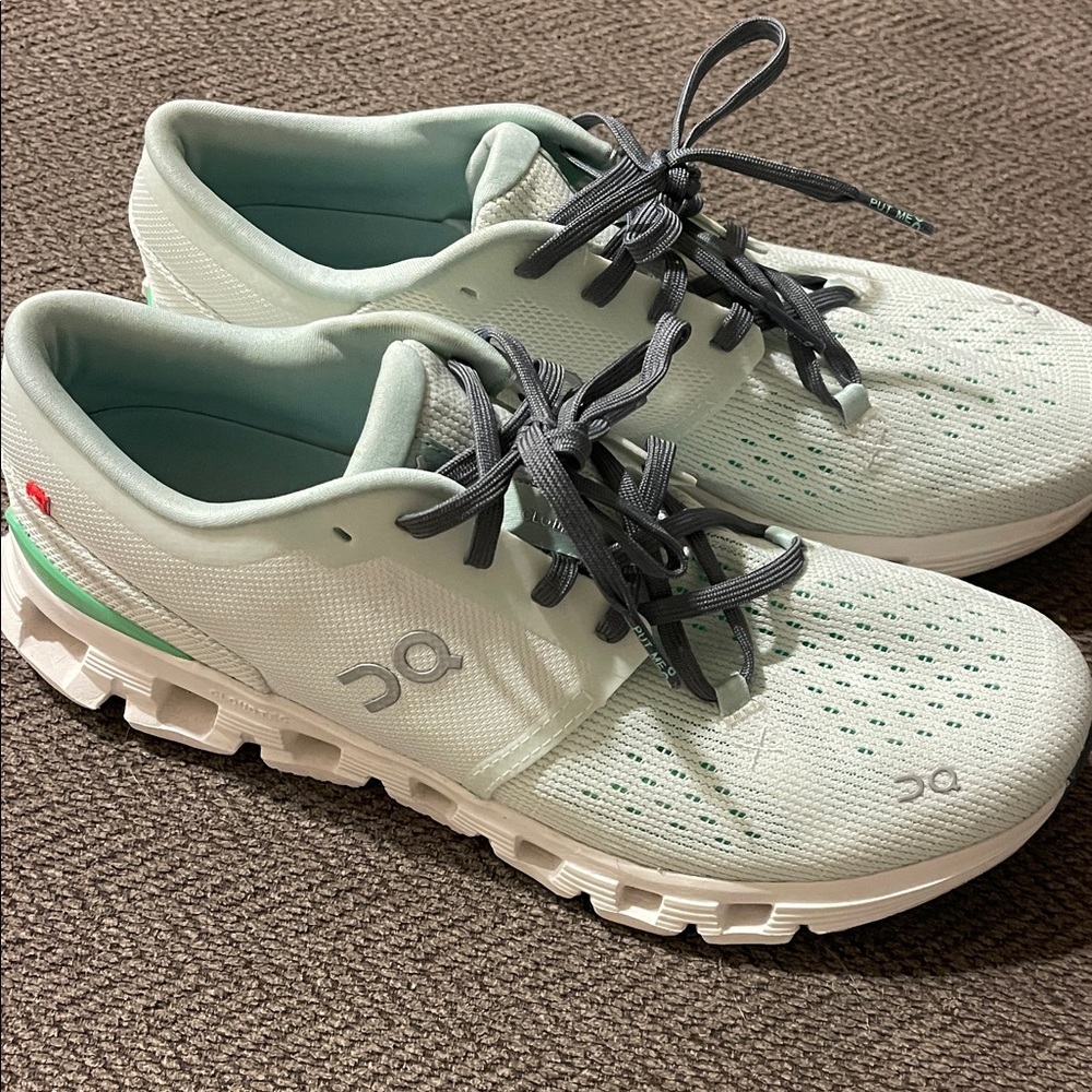 On Running Light Green Athletic Shoes